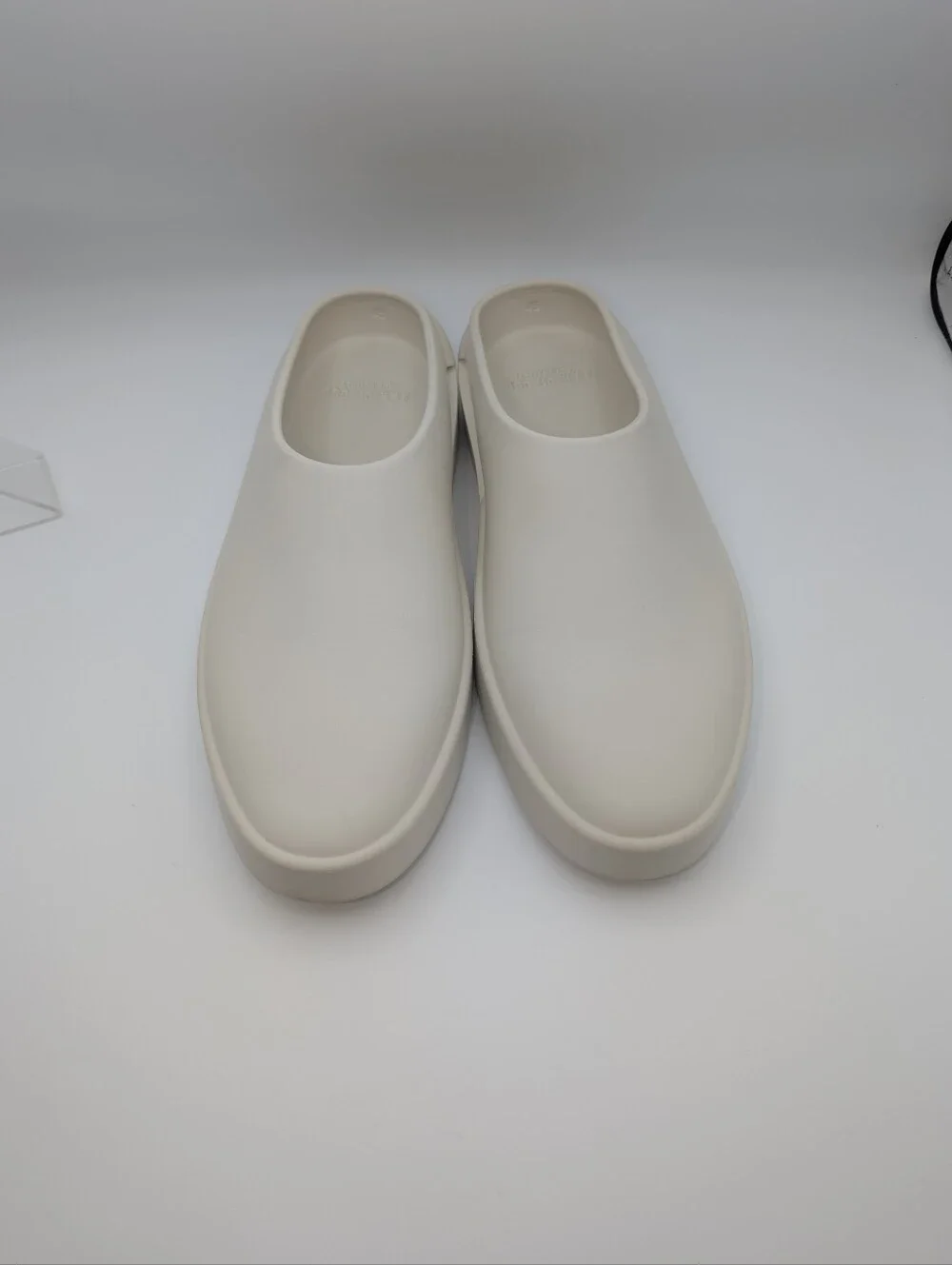 💯 AUTHENTIC Fear of God The California Mules Cream Size 45 (Fits US 12) EUC